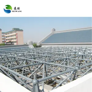 Estructura de acero prefabricada multifuncional, estructura de gran tamaño, estructura de espacio de construcción