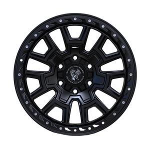 Rines de 5 y 6 Birlos de 17 y 18 Pulgadas, 6x139.7, 5x127, 4x4, Estilo Beadlock para Ford F-150, Toyota Land Cruiser LC200/LC300, Hilux, <span class=keywords><strong>Nissan</strong></span> Tacoma - Product Image 2