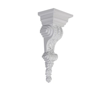 Corniches de décoration intérieure de style européen moderne corbeles en plastique ABS pour la décoration murale - Product Image 1