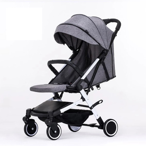 Passeggino per Bambole in Vimini Oxford Top Seller con Telaio in Lega di Alluminio, Capacità di Carico 20KG, Pieghevole per Bambini da 0-3 Anni, Giocattolo per la Cameretta - Product Image 1