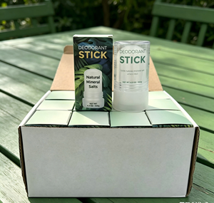 Stick <span class=keywords><strong>déodorant</strong></span> et anti-transpirant 100% naturel à base d'alun de potassium, <span class=keywords><strong>sans</strong></span> <span class=keywords><strong>aluminium</strong></span>, spécial peaux sensibles - Product Image 5