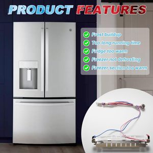 WR51X10029 Serpentín Evaporador para Refrigerador, Pieza de Repuesto de Aleación de Aluminio, 110-120 V, Eléctrico, Alta Eficiencia, Uso Doméstico - Product Image 4