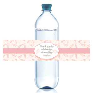 Emballages de bouteilles d'eau personnalisables pour baptême anniversaire bébé douche Bar/Bat Mitzvah-décorations de fête étiquettes de bouteilles d'eau - Product Image 6
