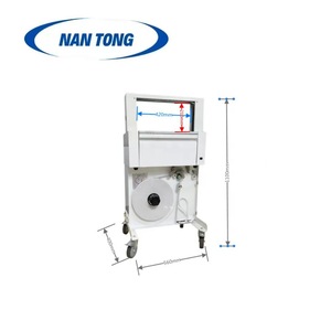 Máquina Flejadora Automática de Cartones Nantong de 420 mm de Ancho, Equipo de Empaque para Taller de Producción - Product Image 1