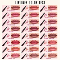 Crayon à lèvres végétalien twist-up, waterproof, longue tenue, volumisant, crémeux, mat, anti-bavures, haute pigmentation, marque privée, MOQ