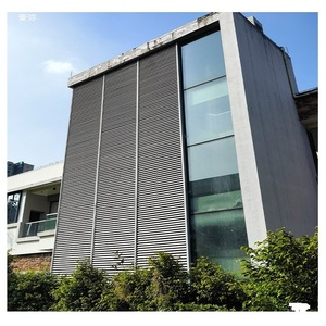 Tiết kiệm năng lượng ngang bên ngoài không khí louvres cho kho khách sạn sử dụng có thể điều chỉnh màu sắc tùy chỉnh kẽm thép/Hợp kim nhôm - Product Image 5
