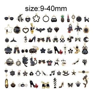 Ciondoli con ciondoli smaltati per gioielli che fanno lotto sfuso collana orecchini bracciale risultati artigianali - Product Image 2