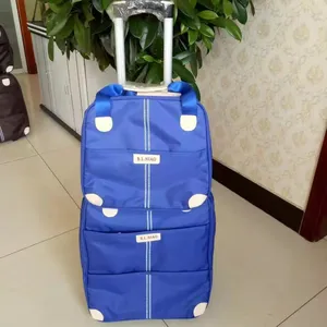 2022防水ブルーケース荷物韓国ファッションスタイル荷物バッグケーストロリースーツケース