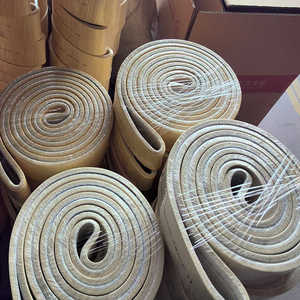 Toptan yüksek sıcaklık dikişsiz konveyör bant çeşitli boyutları 600 derece PBO + Kevlar alüminyum ekstrüzyon tekstil deri - Product Image 5