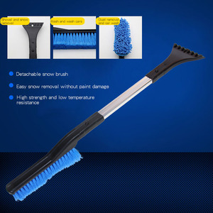 3in1 hợp kim nhôm Chenille xe tuyết xẻng xe Băng <span class=keywords><strong>scraper</strong></span> với bàn chải - Product Image 5
