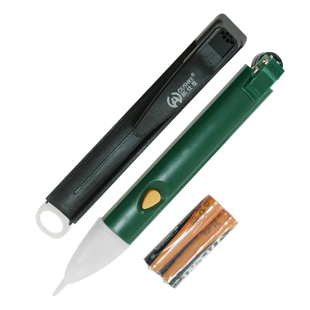 High Quality LED Induction Pen Non-contact Voltage Tester 90v-1000v AC Sound and Light Alarm test Pen