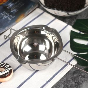 DFM03 400ml 480ml 600ml Marmite à double fond en acier inoxydable pour la fonte du chocolat, la fabrication de bonbons et de bougies, acier 18/8 - Product Image 4