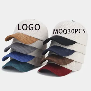 Bán buôn biểu tượng tùy chỉnh cổ điển beisbol 6 Bảng điều chỉnh đồng bằng 2 tone gorras de Pana Mũ Bóng Chày Thêu vải to sợi CHA hat cho M