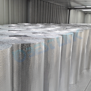 Aislamiento <span class=keywords><strong>térmico</strong></span> Material de lámina de burbujas <span class=keywords><strong>Aislante</strong></span> de burbujas ignífugo <span class=keywords><strong>para</strong></span> techo de metal - Product Image 2