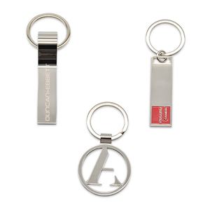 Fabricant en gros de porte-clés en métal vierges pour sublimation, personnalisables avec logo émaillé, gravables au laser, en vrac - Product Image 2