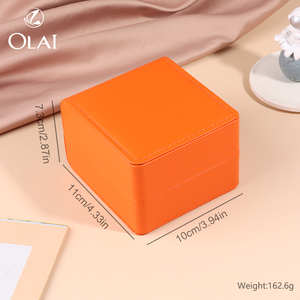 Hộp đựng đồng hồ đơn giản bằng PU giá sỉ rẻ nhất, bền chắc - Product Image 6