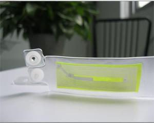 Produit tendance 2026 Bracelet en PVC fluorescent en forme de L Logo personnalisé Articles de festival colorés <span class=keywords><strong>Personnalisable</strong></span> - Product Image 3