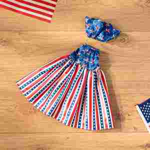 Robe d'été pour animaux de compagnie en polyester style porche, motif dindon, pour la Fête de l'Indépendance américaine - Meilleure vente - Stock direct usine - Product Image 6