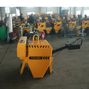 Công cụ Dự Án Xây dựng trống đơn FVR-650S Con lăn thủy lực mới với động cơ rung - Product Image 1
