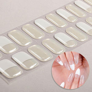 Kits de Uñas Postizas con Purpurina de Alta Calidad, Cromo Espejo 3D, Tema de Fiesta de Lujo - Product Image 3