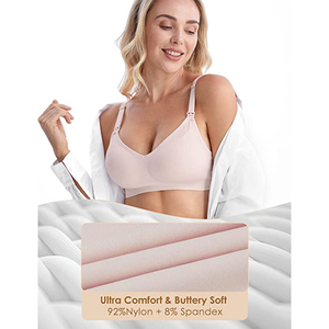 Sujetador de Maternidad y Lactancia Ajustable de Alta Calidad y Transpirable para Mujer, con Aros, Elástico en Cuatro Direcciones, Soporte para Embarazo, Tallas Grandes, de Secado Rápido - Product Image 5