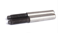 Goupille conique de précision en acier au carbone, métrique, droite, pour alignement, fixation industrielle, pièces de machines, usage intensif
