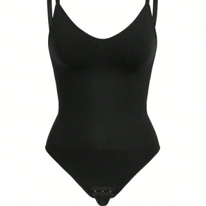 Body Modellante Senza Cuciture in Nylon con Fibbia Triangolare e Design Monopezzo, Tendenza TikTok per il Cross-border su <span class=keywords><strong>Temu</strong></span> - Product Image 5