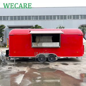 WECARE Rue Poulet Rôti Nourriture <span class=keywords><strong>Voiture</strong></span> Alimentaire Vendeur Remorque Café Chariot Kiosque Mobile Plage Jus Bar Food Truck à vendre Europe - Product Image 4