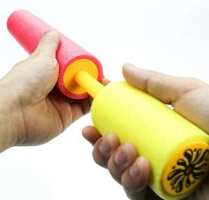 Pistolas de agua para niños Juego de espuma Pistolas de chorro Juguetes para niños Niñas jugando en la piscina/playa - Product Image 3