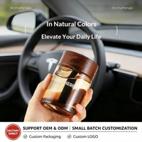 Fournisseur en gros en stock pour fabricants : Diffuseur de parfum en verre artisanal sans alcool de 150 ml avec bâtonnets en bois pour voiture, pour hommes