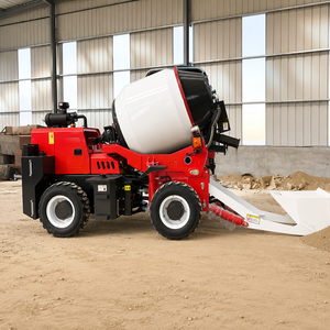Mini <span class=keywords><strong>Betoniera</strong></span> Autocaricante 4WD Diesel, Miscelatore di Cemento Mobile, Piccola <span class=keywords><strong>Betoniera</strong></span> Autocaricante per Costruzioni Certificata CE - Product Image 1