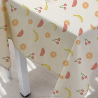 Nappe robuste avec nappe imperméable à l'huile résistant aux taches couverture de table rectangulaire essuyable pour intérieur ou extérieur