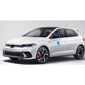 Coque de protection de rétroviseur latéral pour Volkswagen Polo 2019-2022, accessoires de carrosserie - Product Image 3
