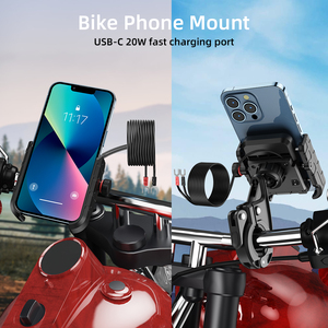 Silicone Non-Slip 4-6.5 Inch <strong>Mobile</strong> <strong>Phone</strong> <strong>Support</strong> Bicycle Mobil Racing Stand Cell <strong>Phone</strong> Holder <strong>for</strong> <strong>Motorcycle</strong> - Product Image 5