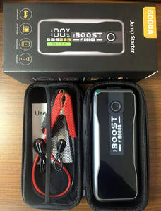 Автоматический аварийный набор инструментов <span class=keywords><strong>Power</strong></span> <span class=keywords><strong>King</strong></span> Portable 12 24 В стартер Суперконденсатор стартер 6000A 27000 мАч автомобильный аккумулятор бустер - Product Image 4