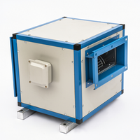 Ventilateur centrifuge pour conduit, boîte pour cuisine, restaurant, hôtel, évacuation des fumées, silencieux, armoire à air