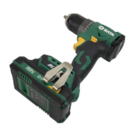 Perceuse/visseuse sans fil à batterie au lithium-ion 20V de qualité industrielle série 151011ChiE avec lumière LED (deux batteries, un chargeur)