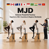 Silla de Pilates Wunda a Precio de Fábrica, Silla de Estabilidad con Asiento Acolchado para Gimnasio en Casa y Estudio