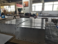 Radiateur à eau en profilé aluminium, radiateur à plaque en aluminium personnalisé pour IGBT