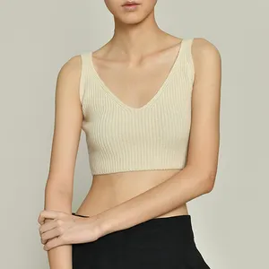 2024 New Ultra Soft Women's Wool Vest Tank Top Cashmere Bralette 100 Pure Sustainable Cashmere Bralette