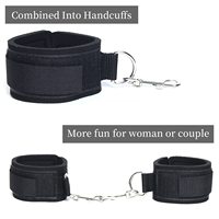 Kit de Contrainte BDSM Réglable pour Jambes et Poignets, Menottes, Sangles et Menottes de Cuisse pour Couples Débutants, Ensemble de Jeu SM