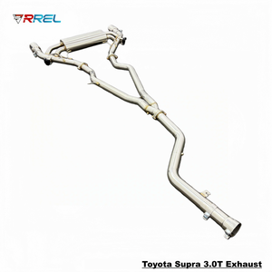 Выхлопная система Catback из нержавеющей стали 304 с клапанами для Toyota Supra A90 A91 3.0T - Улучшенная производительность и звук - Product Image 6