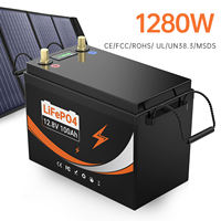 Expédition rapide - Batterie au lithium LifePo4 24V 100Ah 12V 100Ah avec BMS 100A - Batterie solaire pour camion, bateau, chariot élévateur - LFP
