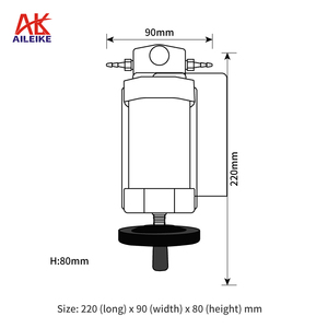 AILEIKE ALKB202 Bomba de micropresión portátil ligera Bombas regulares superiores para instrumentos de medición de presión mejorados - Product Image 5