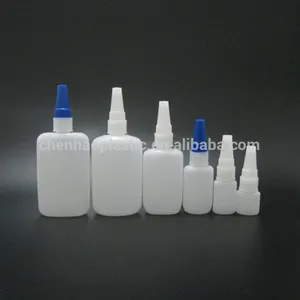 Multi-purpose Nial Glue liquid bottle Plastic dropper 401 wholesale factory