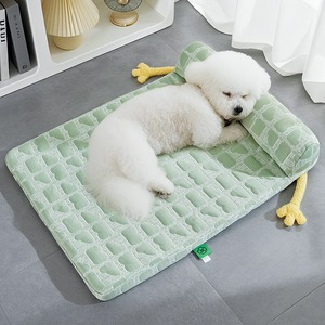 New Kennel Summer Four Seasons Universal Dog Ice Silk Pad Dog Mattress Dog Mattress Sleeping Kitten <b>Nest</b> Summer Sleeping Pad - Product Image 2