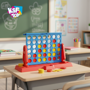 Juego de Mesa Educativo Interactivo KSF, Mini <span class=keywords><strong>Conecta</strong></span> <span class=keywords><strong>4</strong></span> en Línea, Juguete de Ajedrez para Niños de 5 a 13 Años, Plástico - Product Image 6
