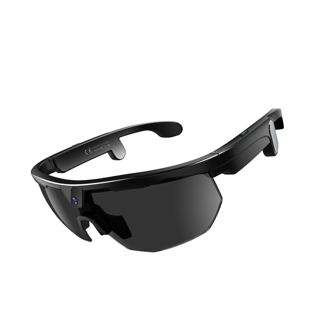 Multilingual AI Translation Smart Glasses 8MP Lens IP66 Waterproof Radio Calling Noise Reduction Outdoor Vlog Cycling Sunglasses