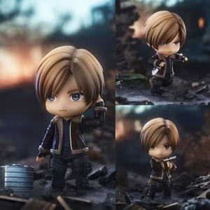 Figura de Anime de Superhéroe Q-Style de PVC de 5 cm para <span class=keywords><strong>4</strong></span> Leon Li Sang-gwang 2337 #   Juguete Decorativo Remake con Rostro Intercambiable - Product Image 2