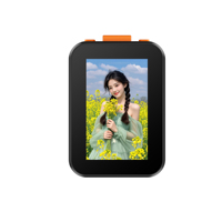 Tragbarer Mini-Selfie-Bildschirm-Monitor 2-Zoll-Display+Audio Eingebauter 850mAh Wiederaufladbarer Akku USB-C-Kabel Magnetisch Kunststoff